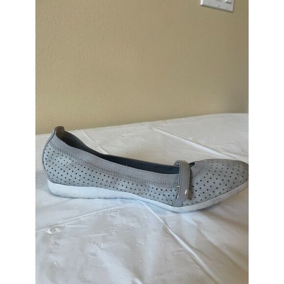 Cole Haan Women's Paloma Gilmore Gray Mary Jane Ballet Flat Shoe Sz. 7.5 - Picture 14 of 16